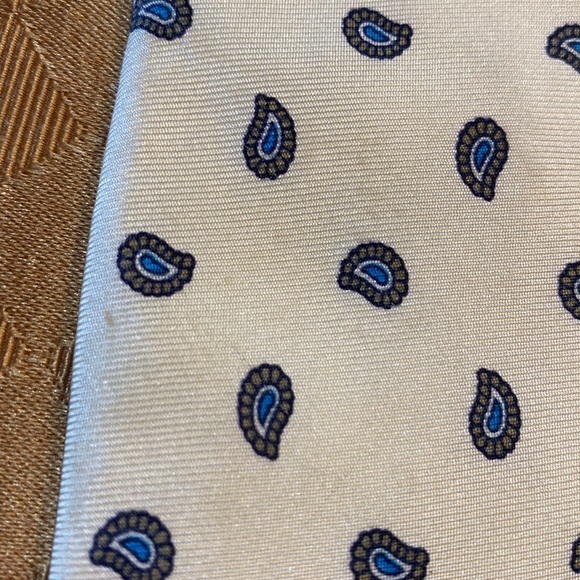 Elon Von Furstenberg paisley‎ neck tie